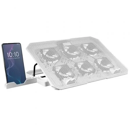 Base de refrigeracion mars gaming mnbc23w para portatil 16 pulgadas