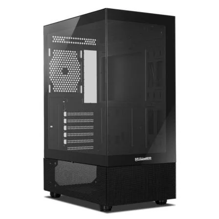 Caja ordenador gaming nox hammer vision atx cristal templado negro