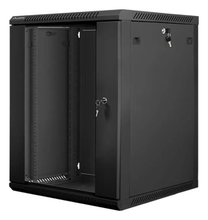 Armario lanberg 15u 600x600x774 auto ensamblado rack 19 hasta 60 kg negro