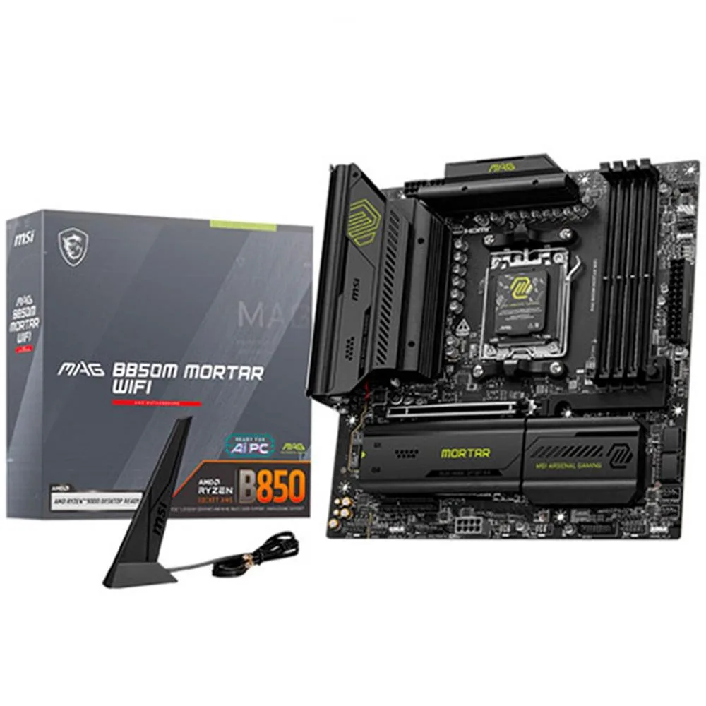 MSI Placa Base MAG B850M MORTAR WIFI DDR5 mATX AM