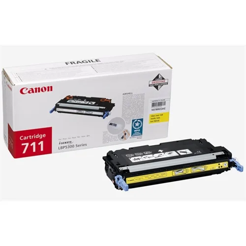 Toner canon 711 - y amarillo lbp5300 lbp5360 mf9130 mf9170 6000 pag
