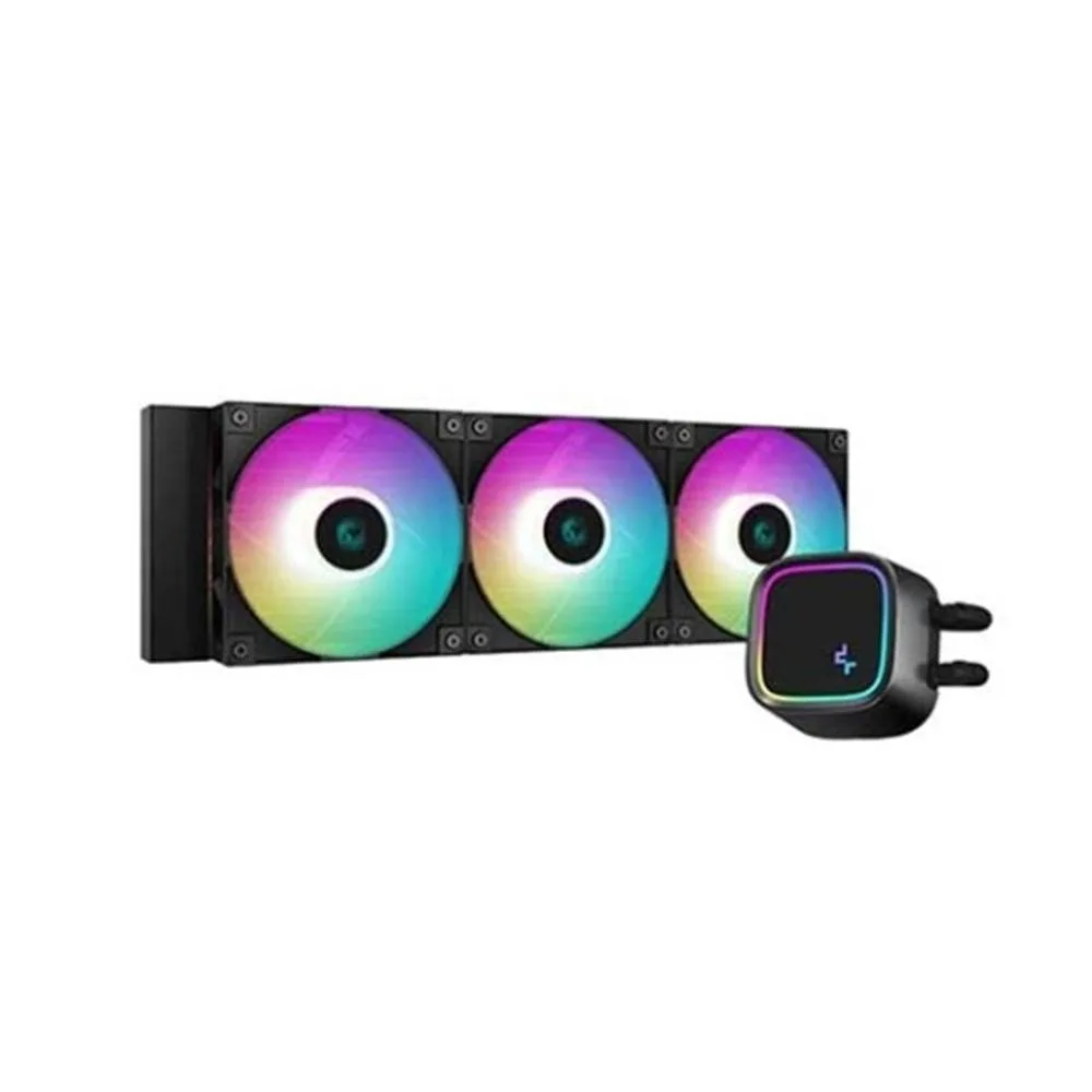 Kit de refrigeracion liquida deepcool le720 se argb 360mm argb negro