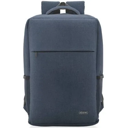 Mochila Aisens ASBG-BP082-BL para Portátiles hasta 17"/ Azul