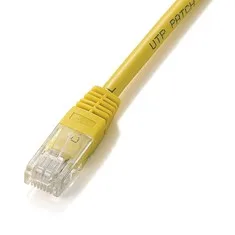 Cable red equip latiguillo rj45 u - utp cat6 5m amarillo