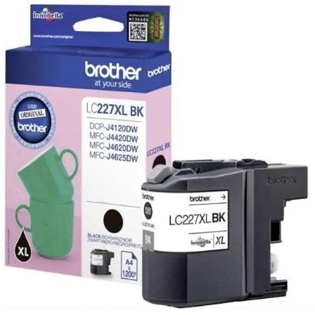 Cartucho tinta brother lc227xlbkbp negro