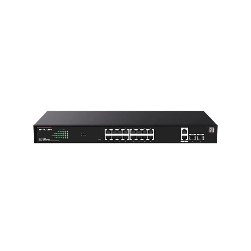 Switch ip - com g2220p - 16 - 250w 20 puertos