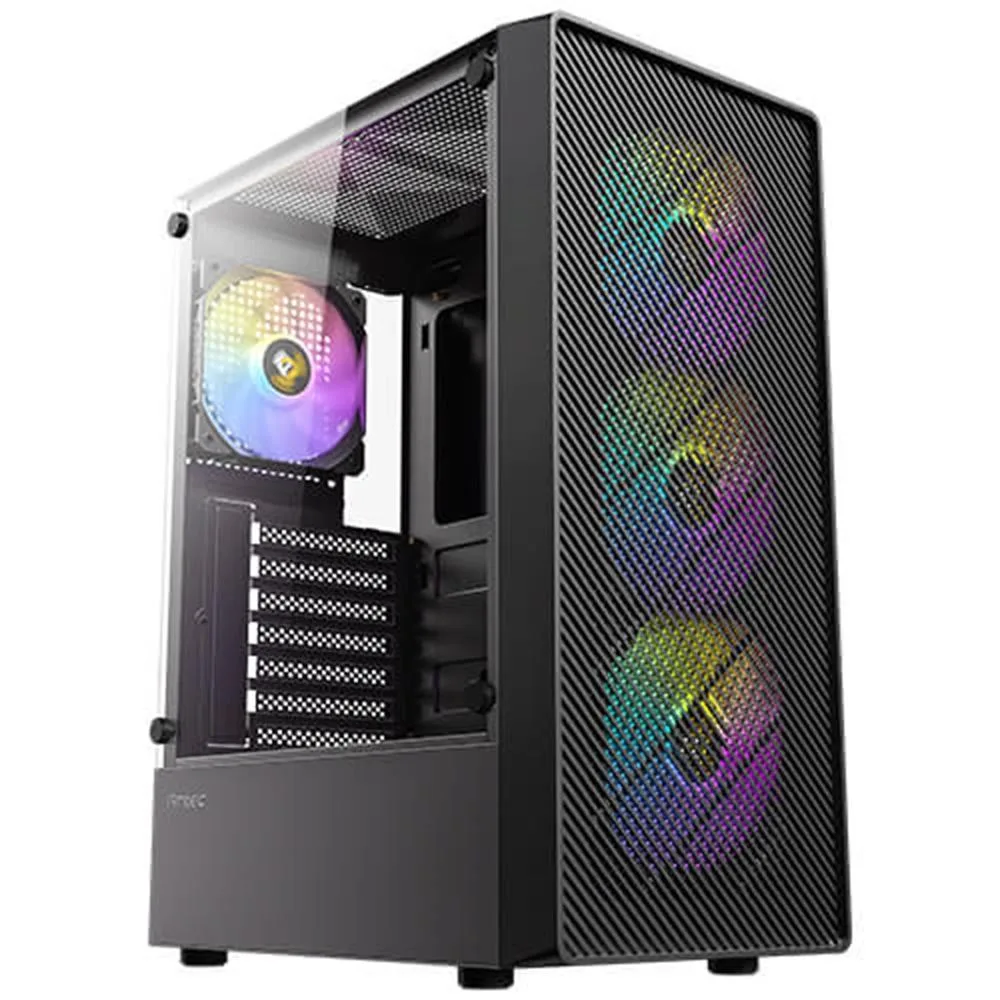Antec 0-761345-10199-8 carcasa de ordenador Midi Tower Negro