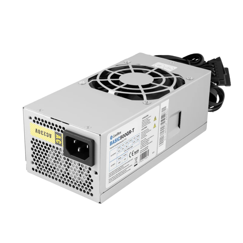 CoolBox Fuente Alim. TFX BASIC 500GR-T (CE,ROHS)