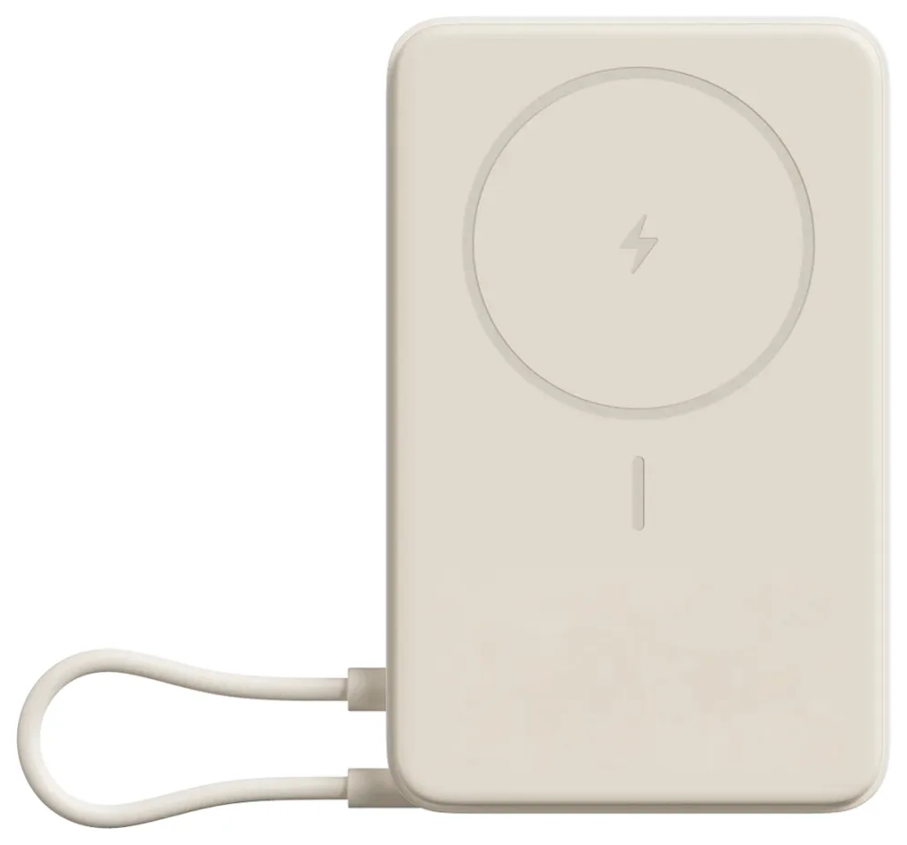Powerbank 10000mAh Xiaomi Magnetic Power Bank 10000/ Wireless/ Beige