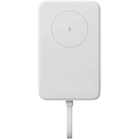 Powerbank 10000mAh Xiaomi 33W Magnetic Power Bank 10000 (Integrated Cable)/ Wireless/ Blanca
