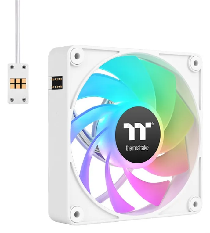 Ventilador caja inv magnetico thermaltake ct140 ex argb 3x 140mm blanco