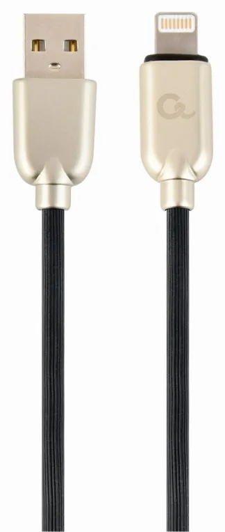 Cablexpert CC-USB2R-AMLM-1M cable de conector Lightning Negro