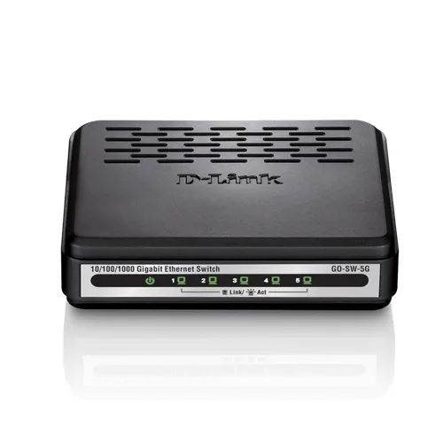 Switch D-Link GO-SW-5G 5 Puertos/ RJ-45 10/100/1000
