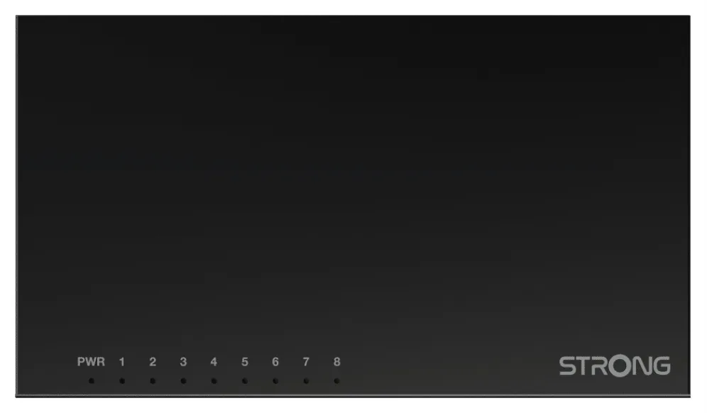 Strong SW8000M switch Gigabit Ethernet (10/100/1000) Negro