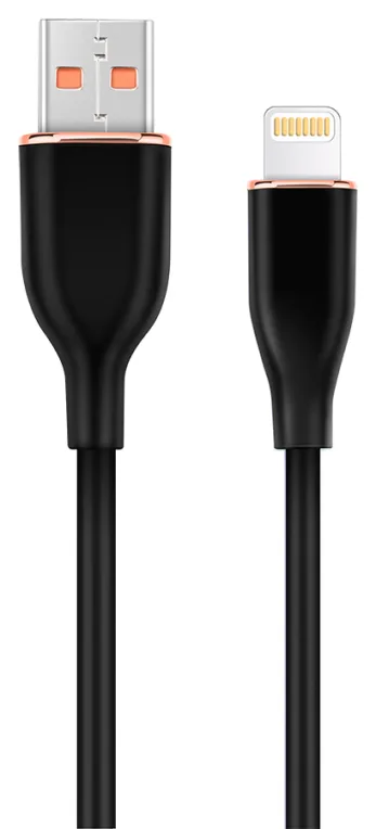 Gembird GMB Audio CC-USB2S-AM8PM-1.5M-BK cable de conector Lightning 1,5 m Negro