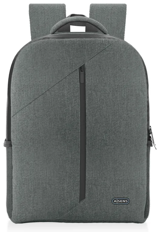 Mochila Aisens Premium ASBG-BP084-GR para Portátiles hasta 15.6"/ Gris