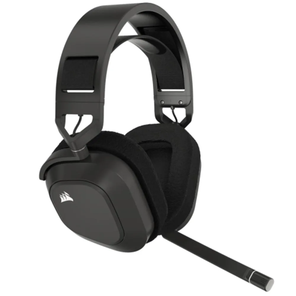Auriculares gaming corsair hs80 max inalambrico gris