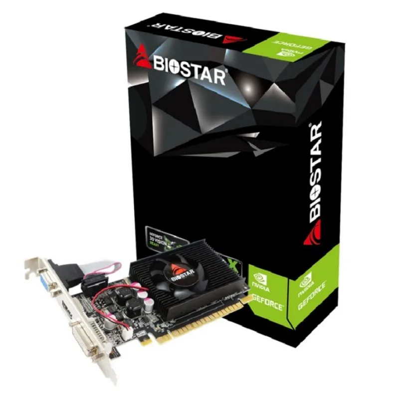 BIOSTAR VGA NVIDIA GT 210 1GB DDR3 DVI-HDMI