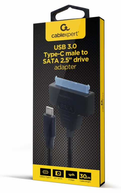 Gembird AUS3-03 cable USB 2.0 0,2 m USB C Negro