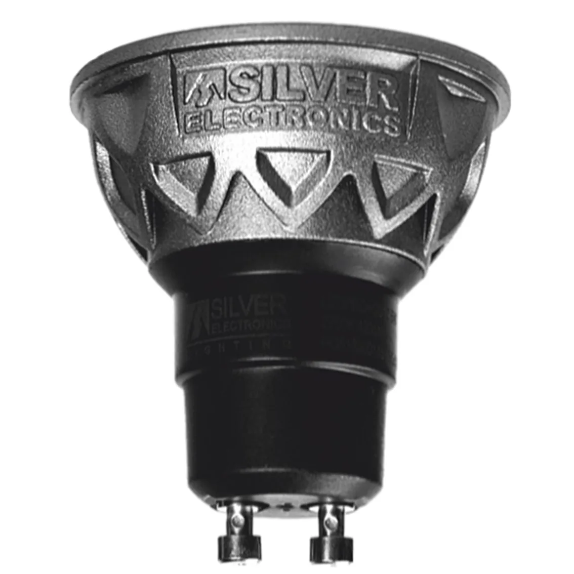 Bombilla led pro silver electronics dicroica 5w=60w - gu10 - 3000k - 38º - 470 lm - luz calida - a+