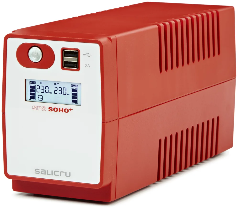 Salicru SPS 500 SOHO+ Línea interactiva 0,5 kVA 300 W 4 salidas AC