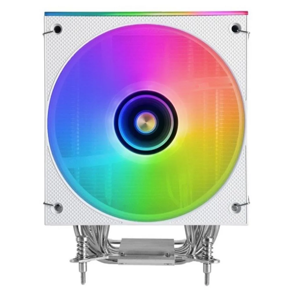 Ventilador disipador cpu mars gaming mcpulcd argb 120mm blanco