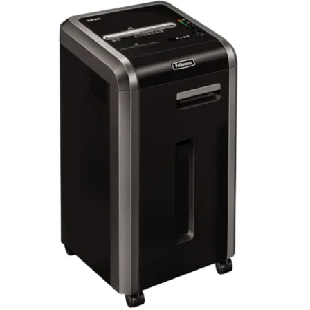 Destructora Fellowes 225Mi/ Corte en Micropartículas de 2 x 12mm/ Negra