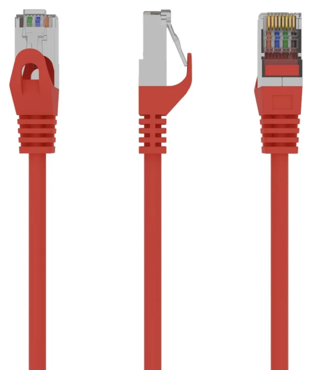 Gembird PP6-0.5M/R cable de red Rojo 0,5 m Cat6 F/UTP (FTP)
