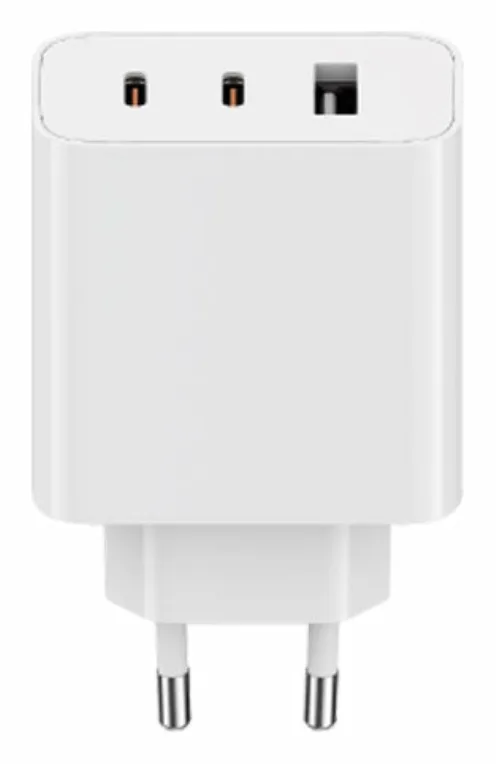 Cargador xiaomi 2c1a gan 67w trio - 2 x usb c 1 x usb a - con cable - color blanco