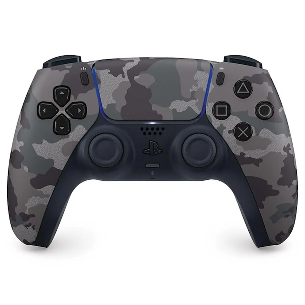 Mando inalámbrico dualsense®grey camouflage : para ps5 - pc - mac y móvil