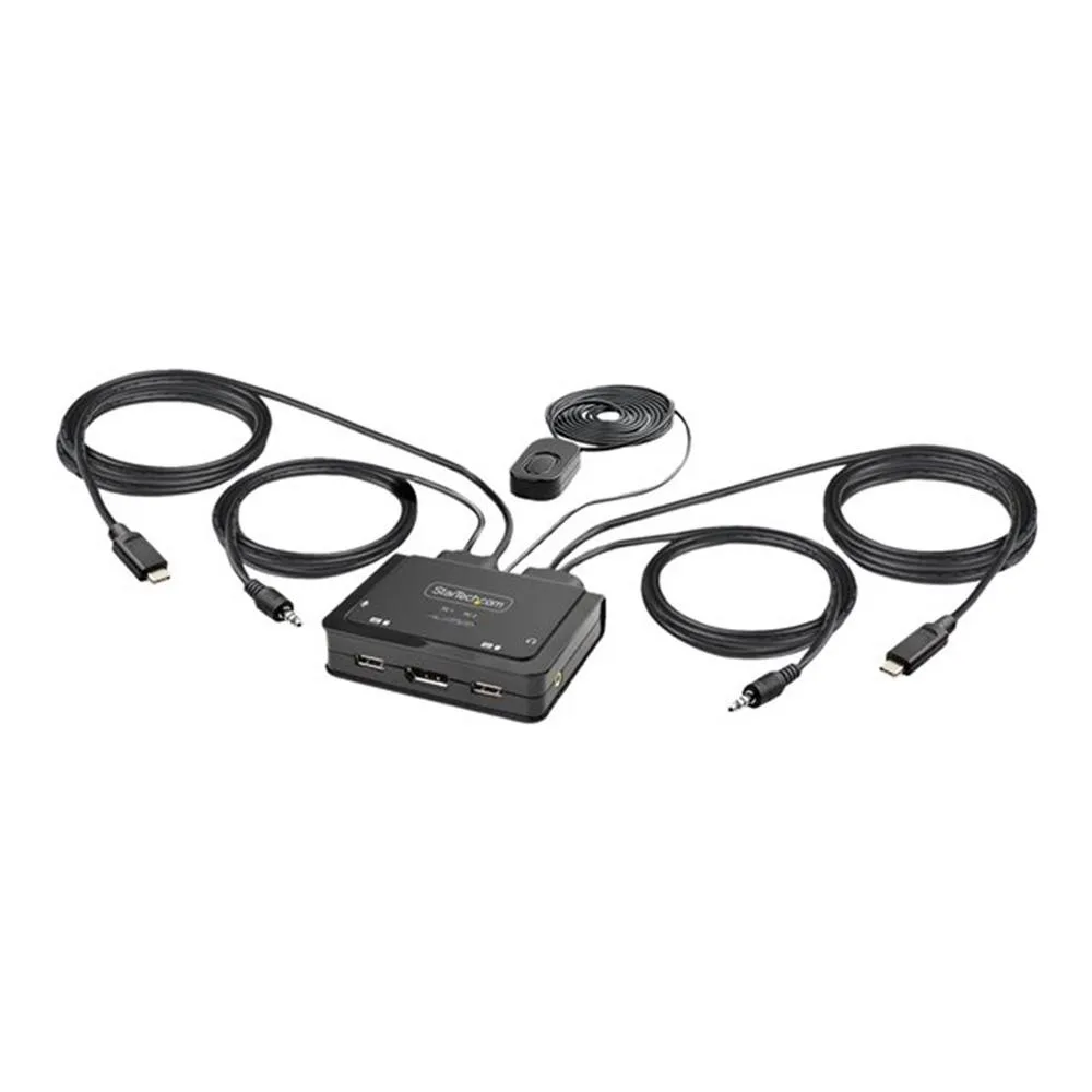 Switch kvm startech c2 - d46 - uc2 - cbl - kvm