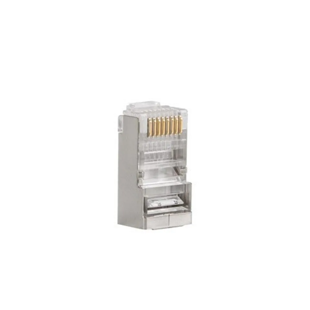 Conector lanberg cat.6 ftp 8p8c pass through type pack 100 uds