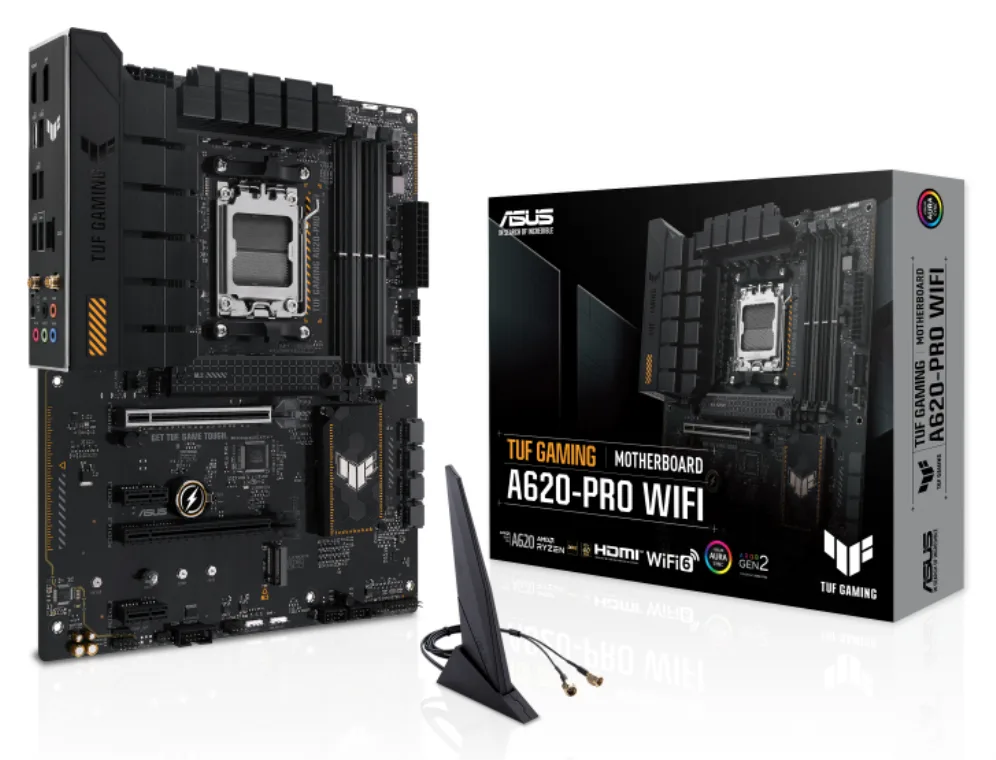 Placa Base Asus TUF GAMING A620-PRO WIFI Socket AM5/ DDR5/ PCIe 4.0