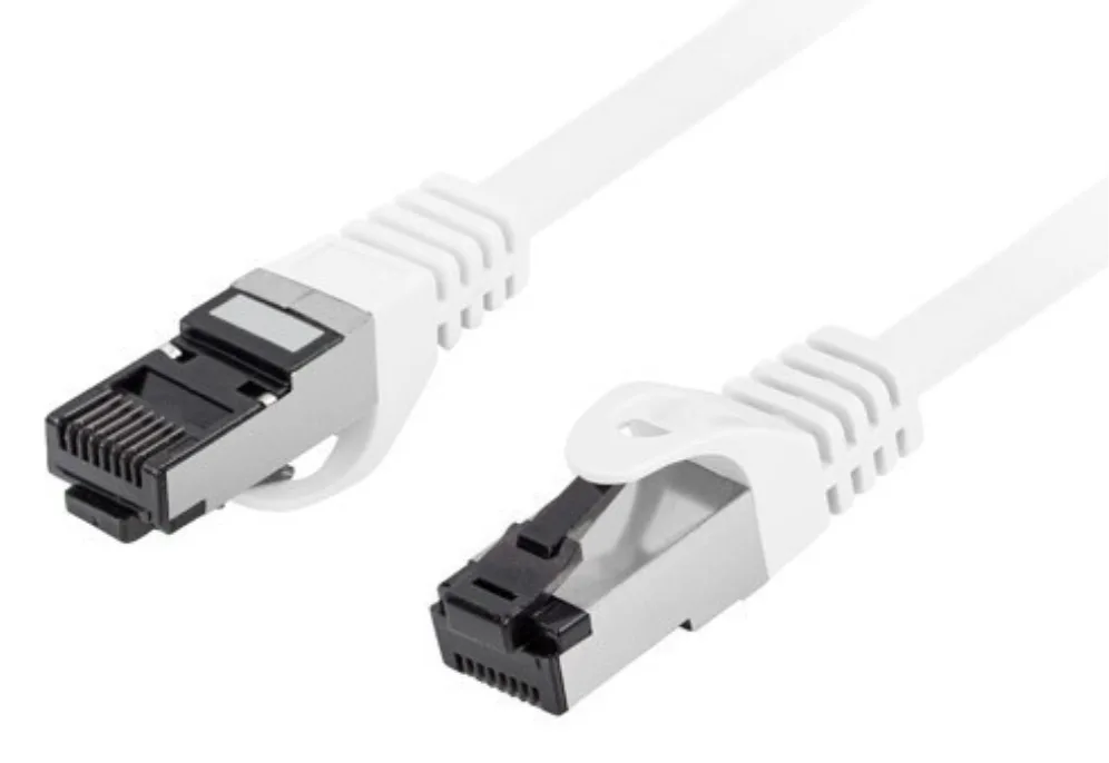Lanberg PCF8-10CU-0050-W cable de red Blanco 0,5 m Cat8.1 S/FTP (S-STP)