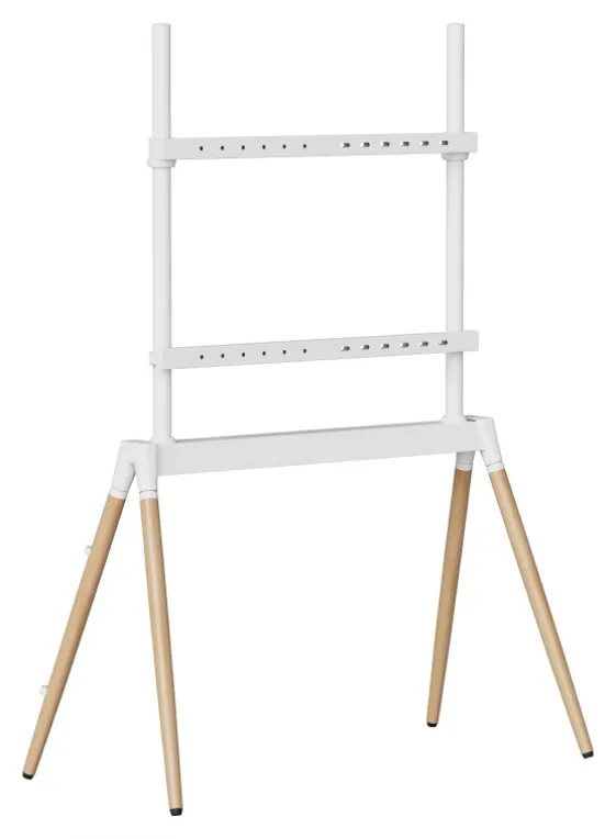 Gembird TVS-86F-01-W soporte para TV 2,18 m (86") Blanco, Madera