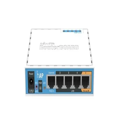 MikroTik RB951Ui-2nD hAP 5x10-100 2.4GHz L4