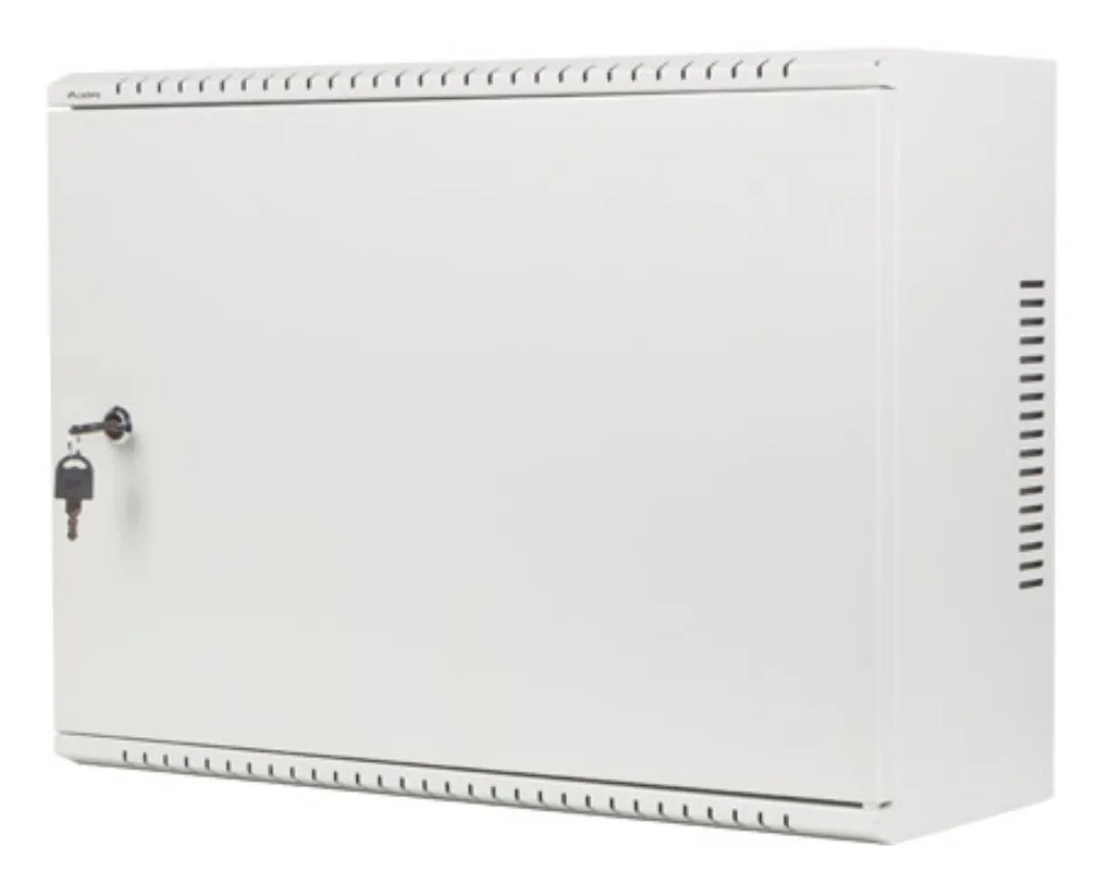 Armario lanberg mural rack 19 pulgadas 4u+3u - 540x200 gris