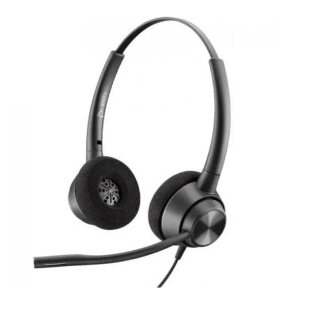 Auricular poly encorepro 320 qd - microfono - cable