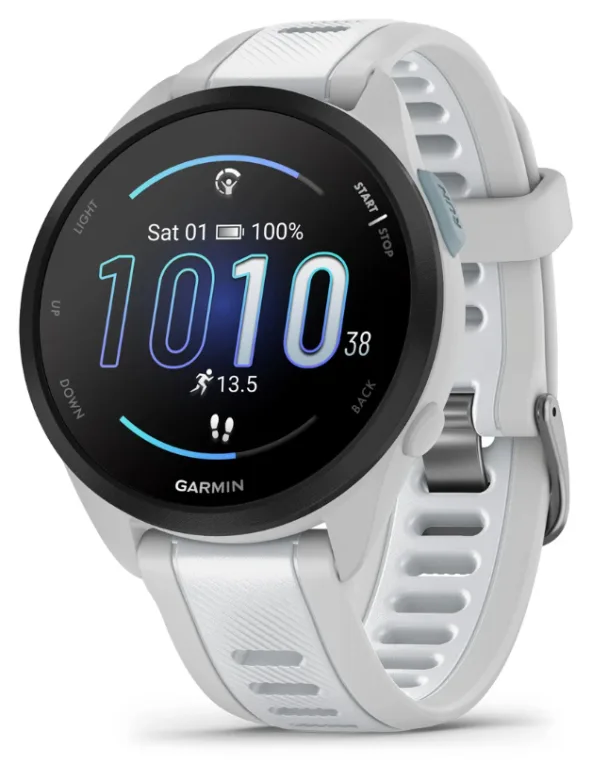 Garmin Forerunner 165 3,05 cm (1.2") AMOLED 43 mm Digital 390 x 390 Pixeles Pantalla táctil Gris GPS (satélite)