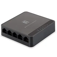 Switch level one 5 puertos 10 - 100 - 1000 no gestion