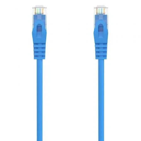Cable de Red RJ45 AWG24 UTP Aisens A145-0570 Cat.6A/ LSZH/ 25cm/ Azul