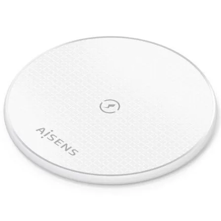 Base de carga Inalámbrica Aisens ASCH-15W1WC057-W/ 15W/ Blanco