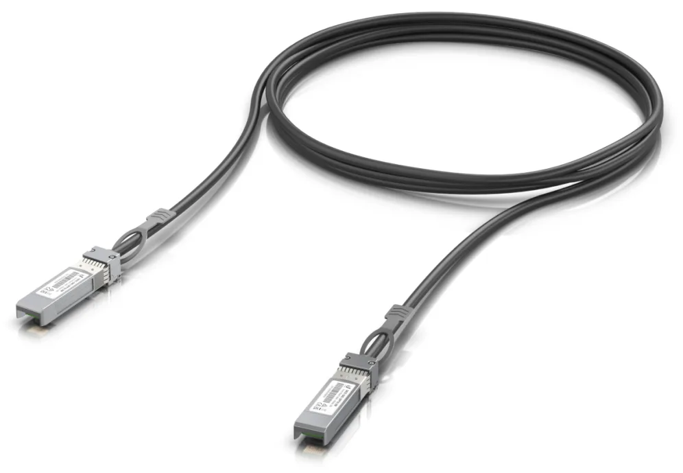 Ubiquiti UACC-DAC-SFP10-3M Cable de fibra óptica e InfiniBand SFP+ Negro