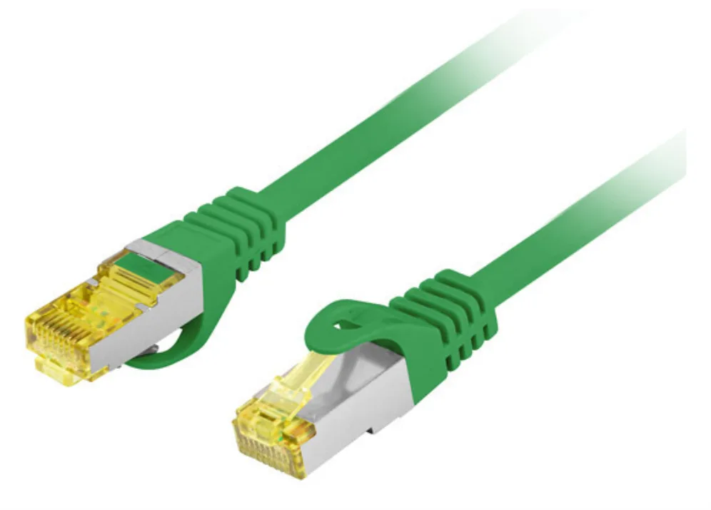 Lanberg PCF6A-10CU-0100-G cable de red Verde 1 m Cat6a S/FTP (S-STP)
