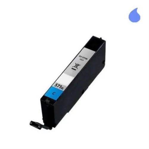 Cartucho tinta canon cli - 571c cian mg5751 - 6851 - 7750