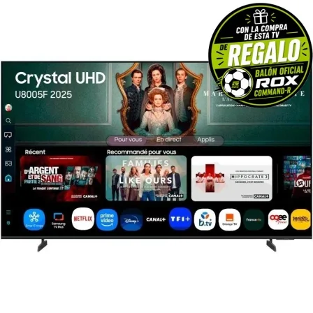 Tv samsung 65 pulgadas led 4k uhd - tu65u8005f - smart tv