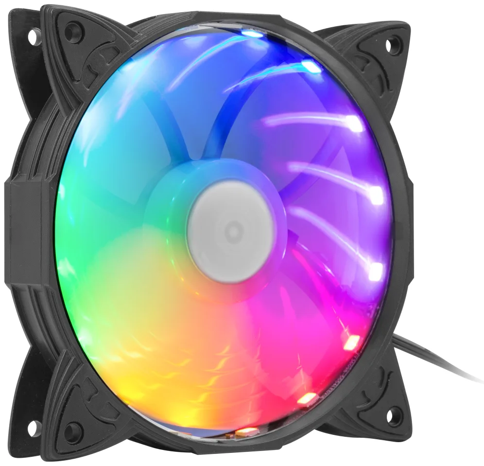 GENESIS HYDRION 130 ARGB Carcasa del ordenador Ventilador 12 cm Negro