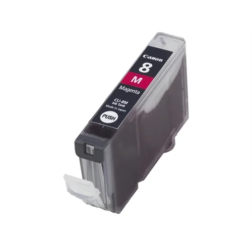 Cartucho tinta canon cli8 magenta pixma 8ml 4200 - 5200 - 6600 - mp500 - 800