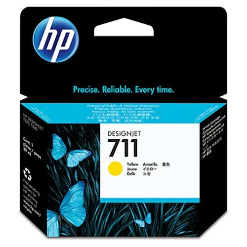 Cartucho de Tinta Original HP nº711/ Amarillo
