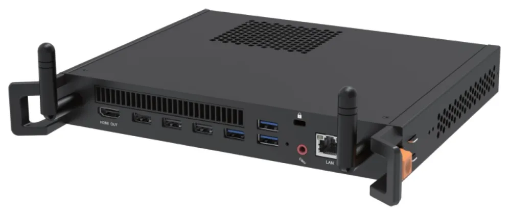 MAXHUB MT71S PCs/estación de trabajo Intel® Core™ i5 i5-12450H 16 GB DDR4-SDRAM 256 GB SSD Windows 10 IoT Mini PC Negro